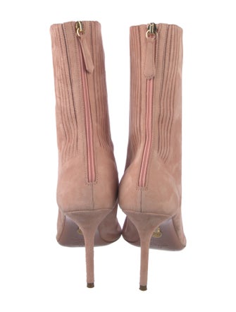 Aquazzura Suede Sock Boots