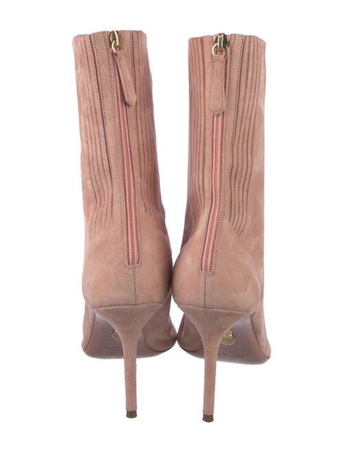 Aquazzura Suede Sock Boots