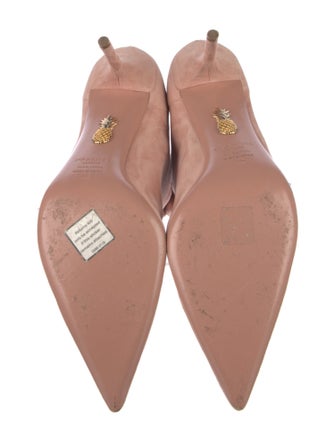 Aquazzura Suede Sock Boots