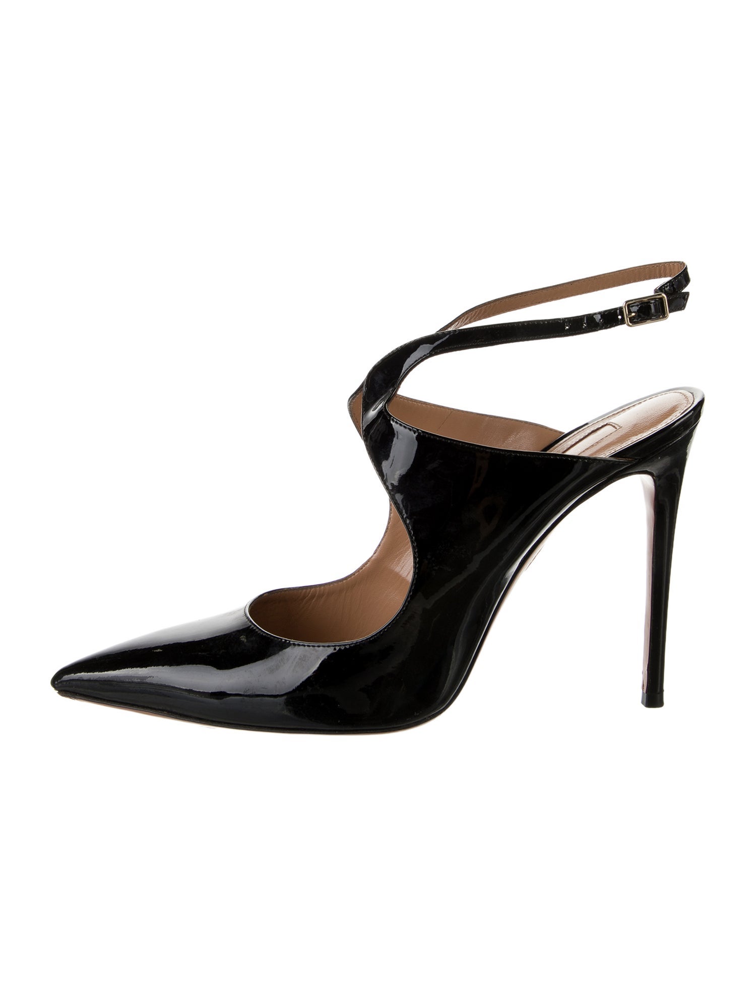 Aquazzura Patent Leather Mules