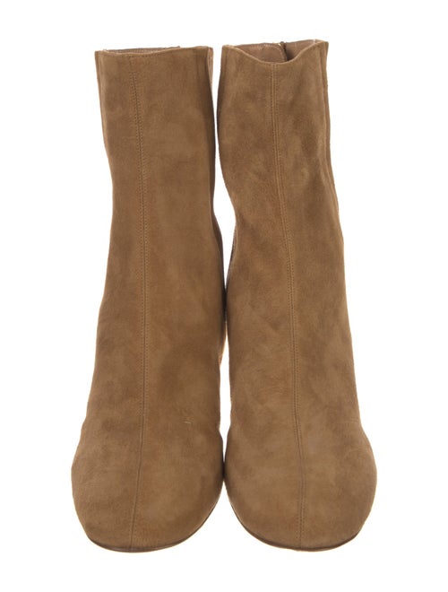 Aquazzura Suede Sock Boots