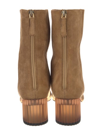 Aquazzura Suede Sock Boots