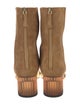 Aquazzura Suede Sock Boots