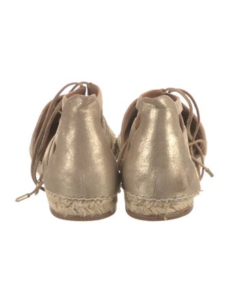 Aquazzura Suede Espadrilles