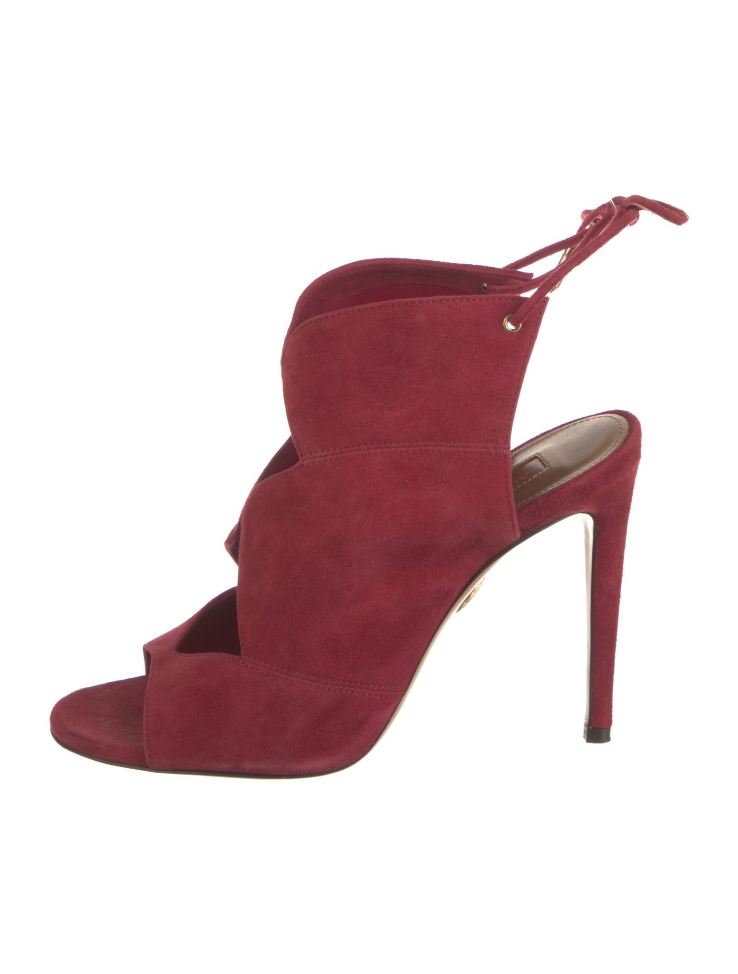 Aquazzura Suede Slingback Sandals