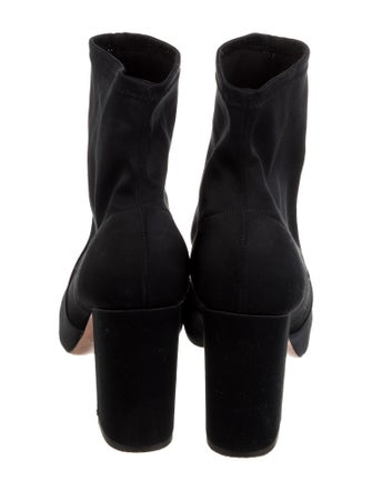 Aquazzura Satin Boots