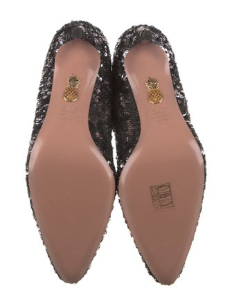 Aquazzura Sequins Sock Boots