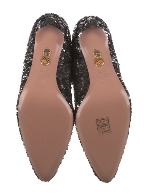 Aquazzura Sequins Sock Boots