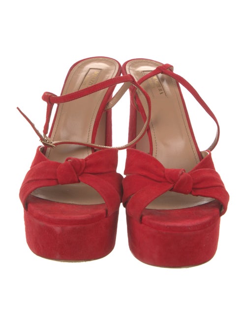 Aquazzura Suede Sandals