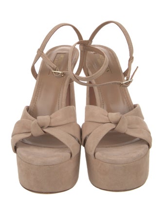 Aquazzura Suede Pumps