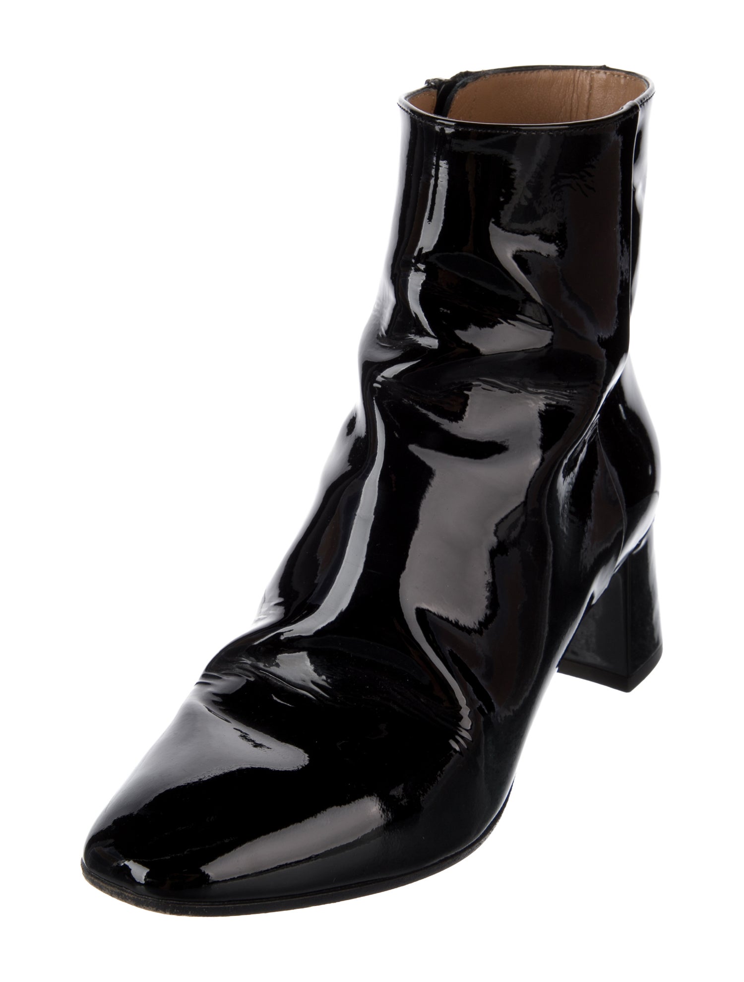 Aquazzura Patent Leather Boots