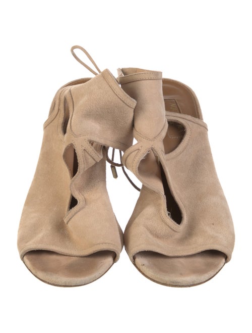 Aquazzura Suede Sandals