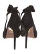 Aquazzura Suede Slingback Pumps
