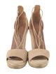 Aquazzura Suede Espadrilles