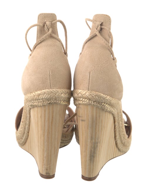 Aquazzura Suede Espadrilles