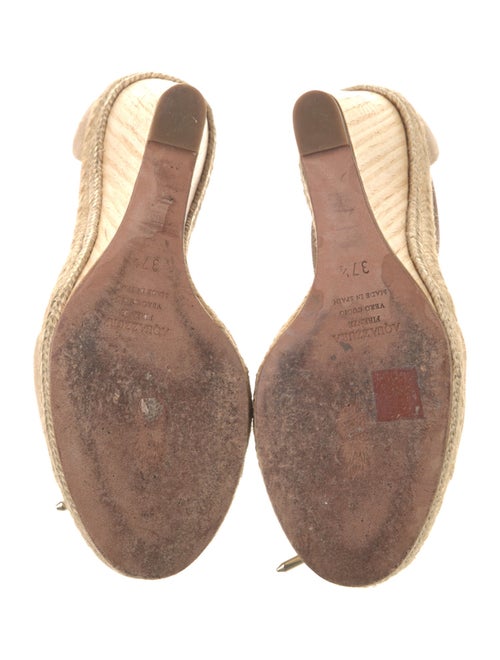 Aquazzura Suede Espadrilles