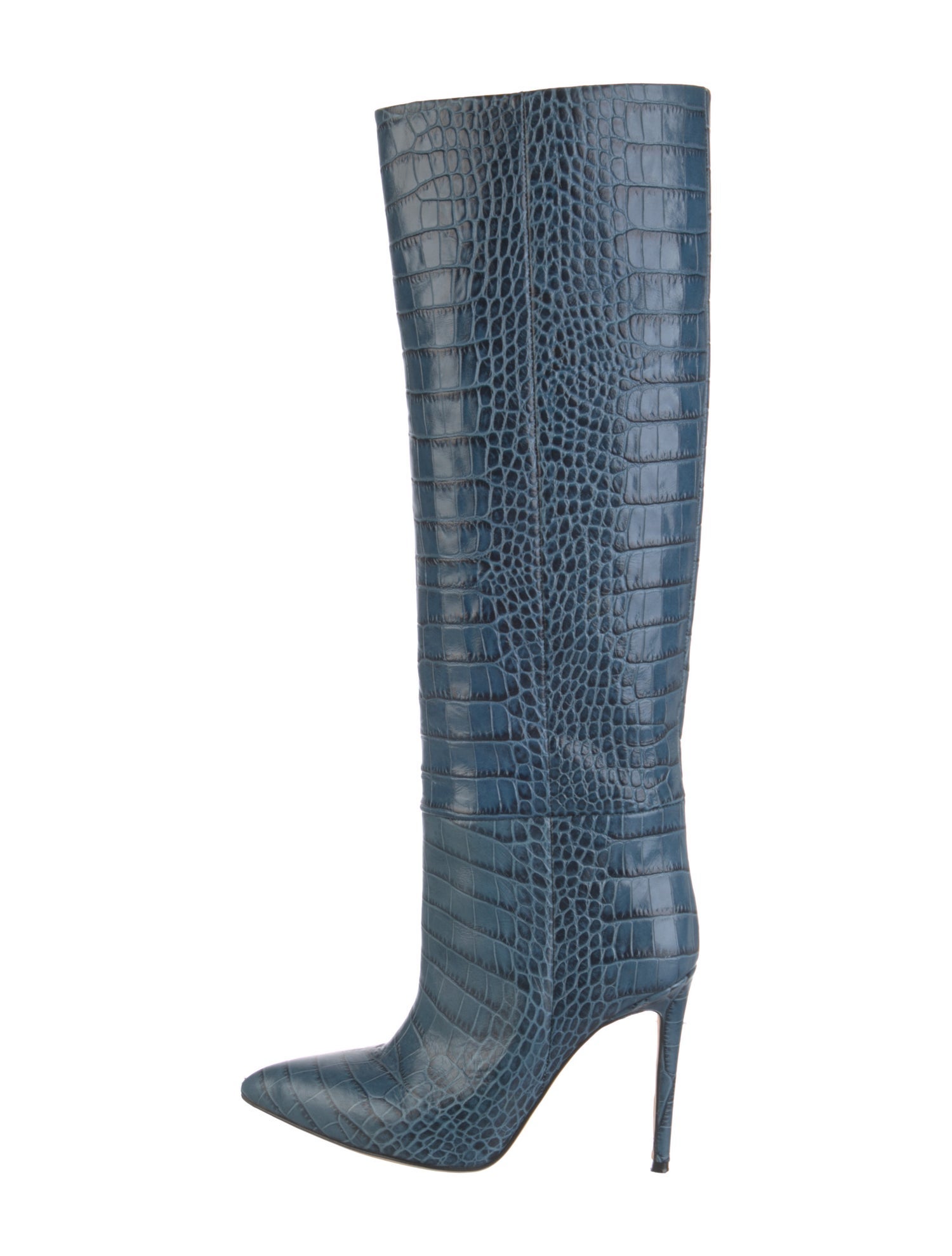 Aquazzura Embossed Leather Boots