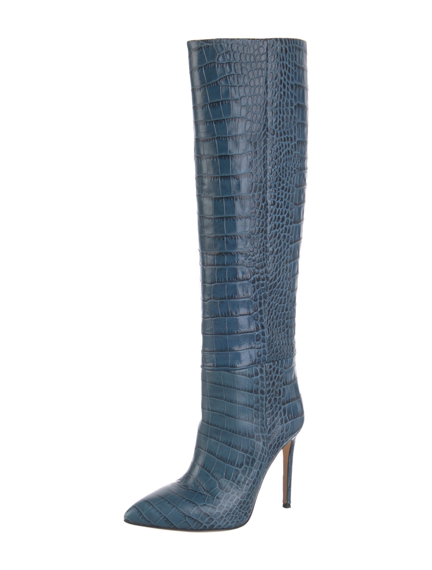 Aquazzura Embossed Leather Boots