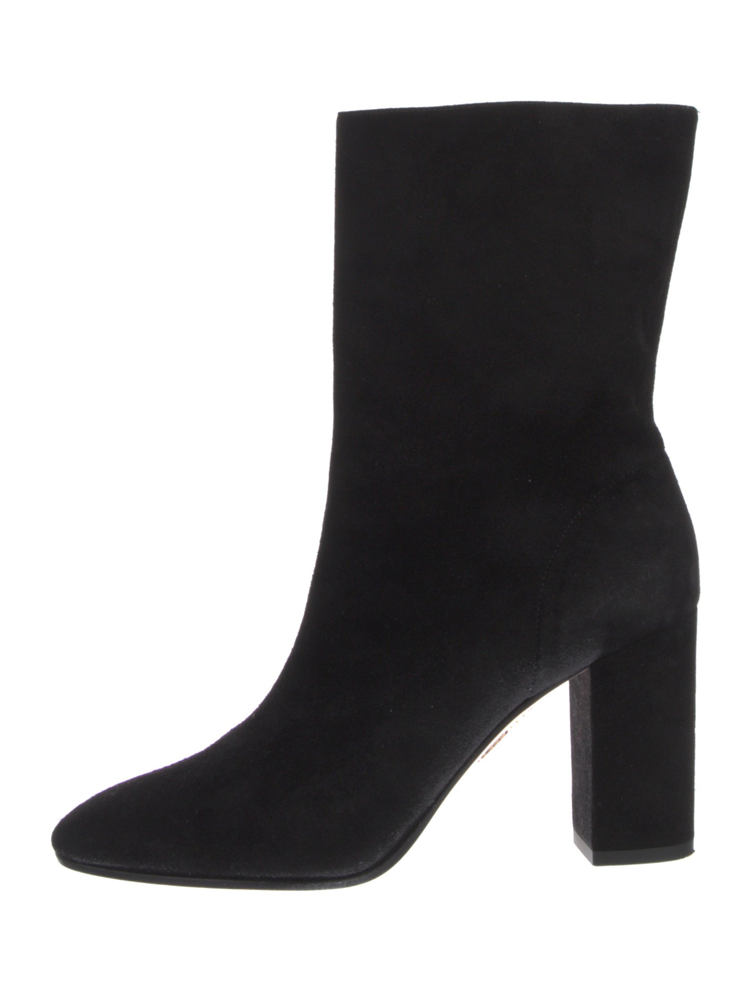 Aquazzura Suede Sock Boots