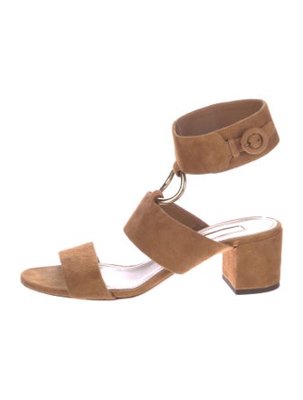 Aquazzura Suede Gladiator Sandals