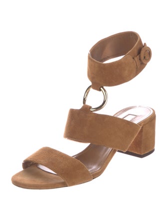Aquazzura Suede Gladiator Sandals