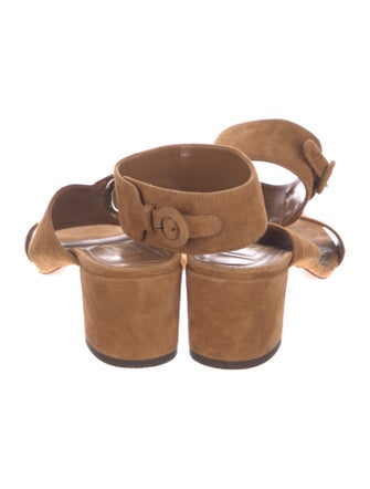 Aquazzura Suede Gladiator Sandals