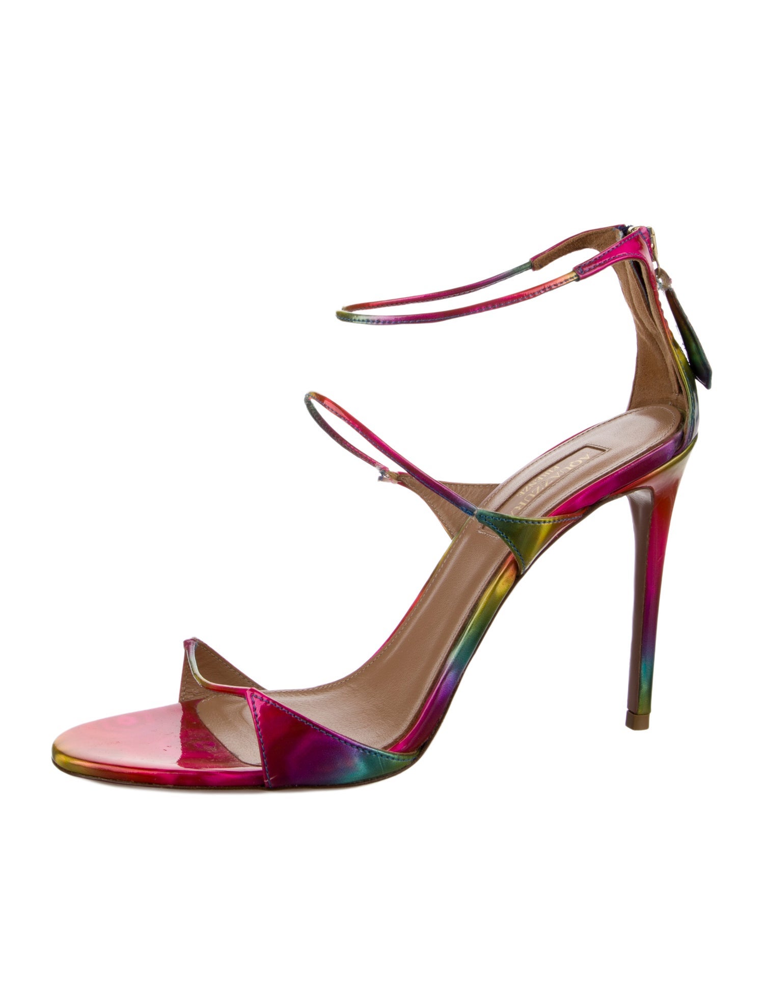 Aquazzura Patent Leather Sandals