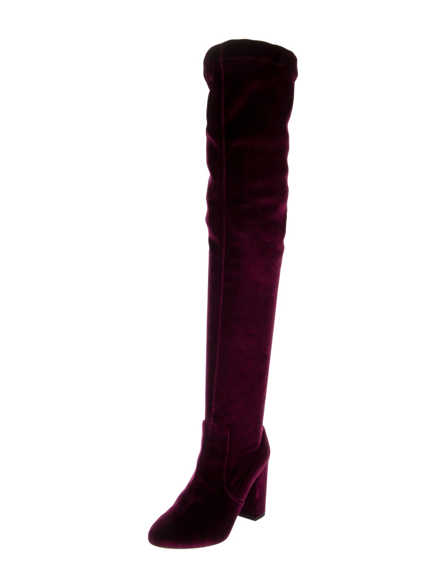 Aquazzura Velvet Sock Boots
