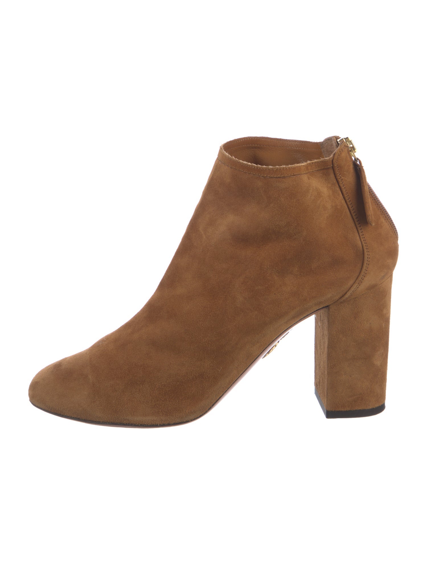Aquazzura Suede Chelsea Boots