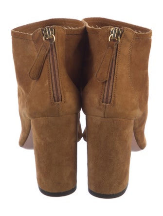 Aquazzura Suede Chelsea Boots