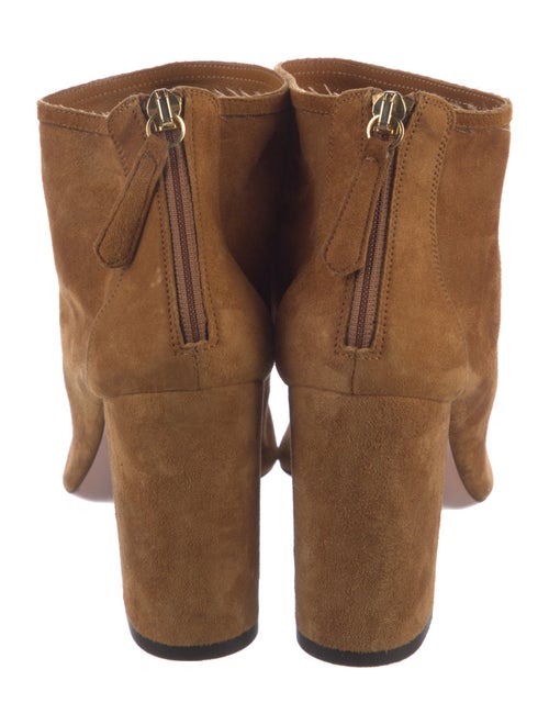 Aquazzura Suede Chelsea Boots