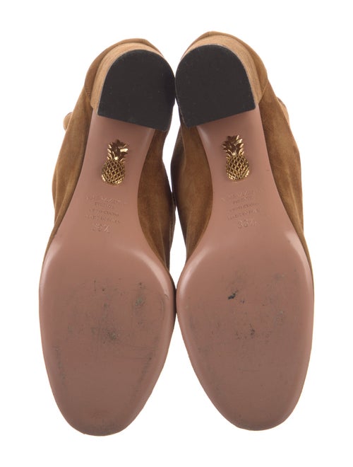 Aquazzura Suede Chelsea Boots