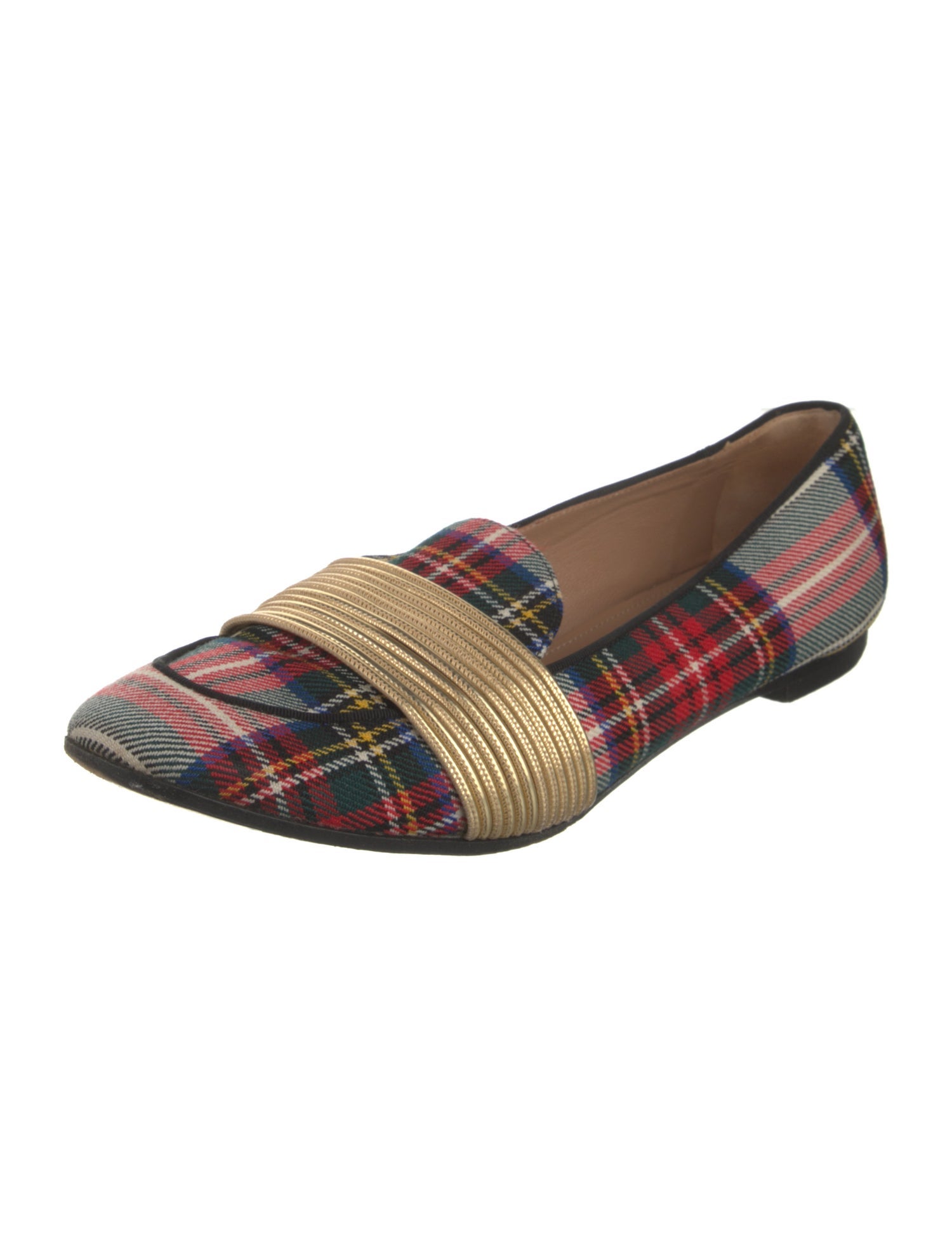 Aquazzura Printed Flats