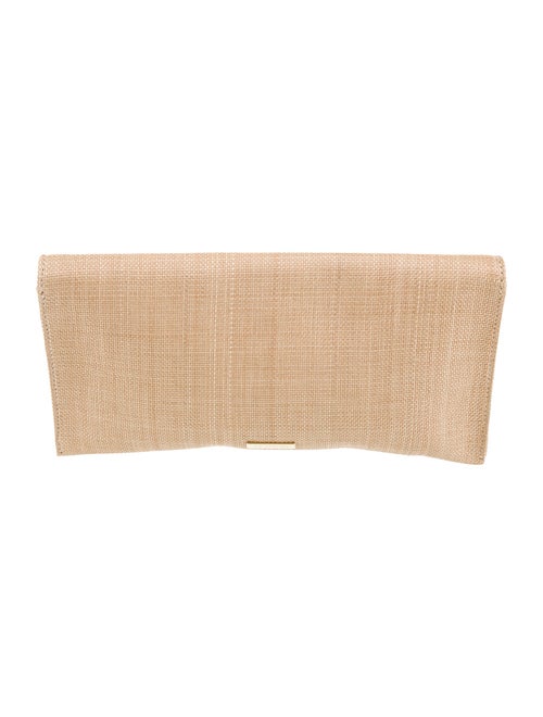 Aquazzura Straw Clutch