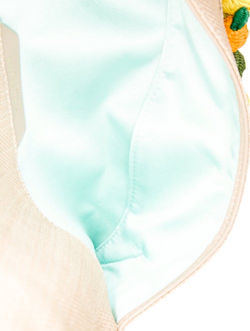 Aquazzura Straw Clutch