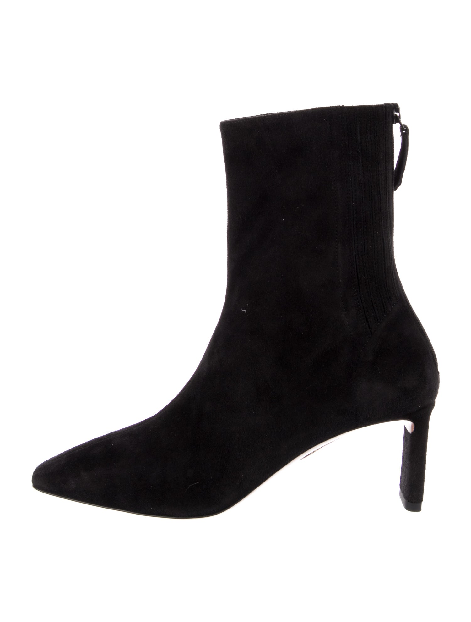 Aquazzura Suede Sock Boots