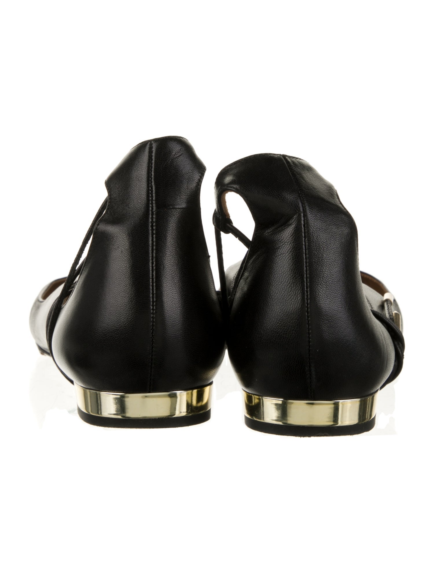 Aquazzura Leather Ballet Flats