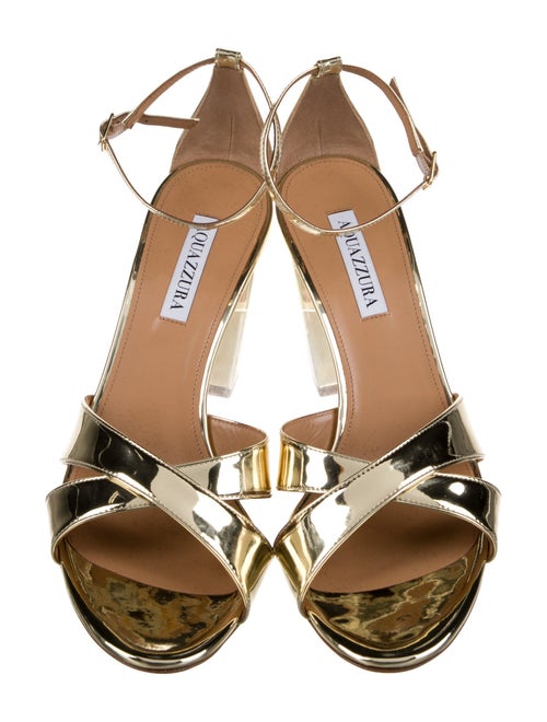Aquazzura Patent Leather Sandals