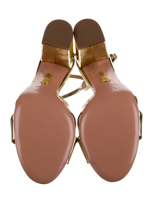 Aquazzura Patent Leather Sandals