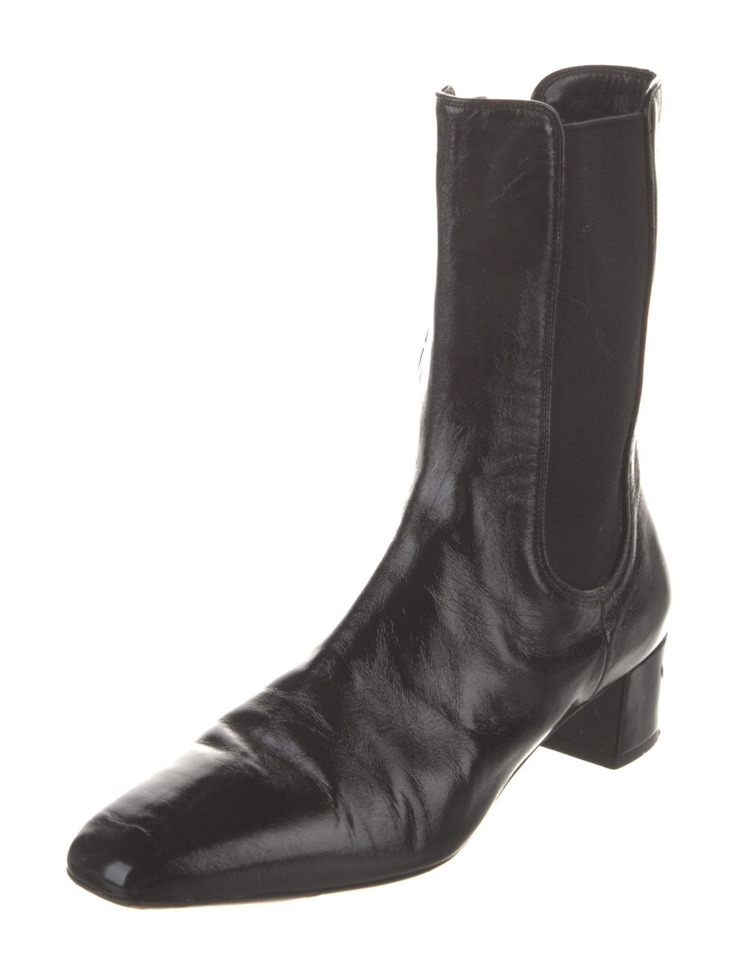 Aquazzura Leather Chelsea Boots