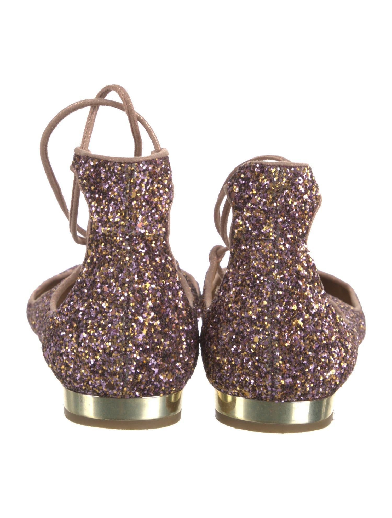 Aquazzura Glitter Flats