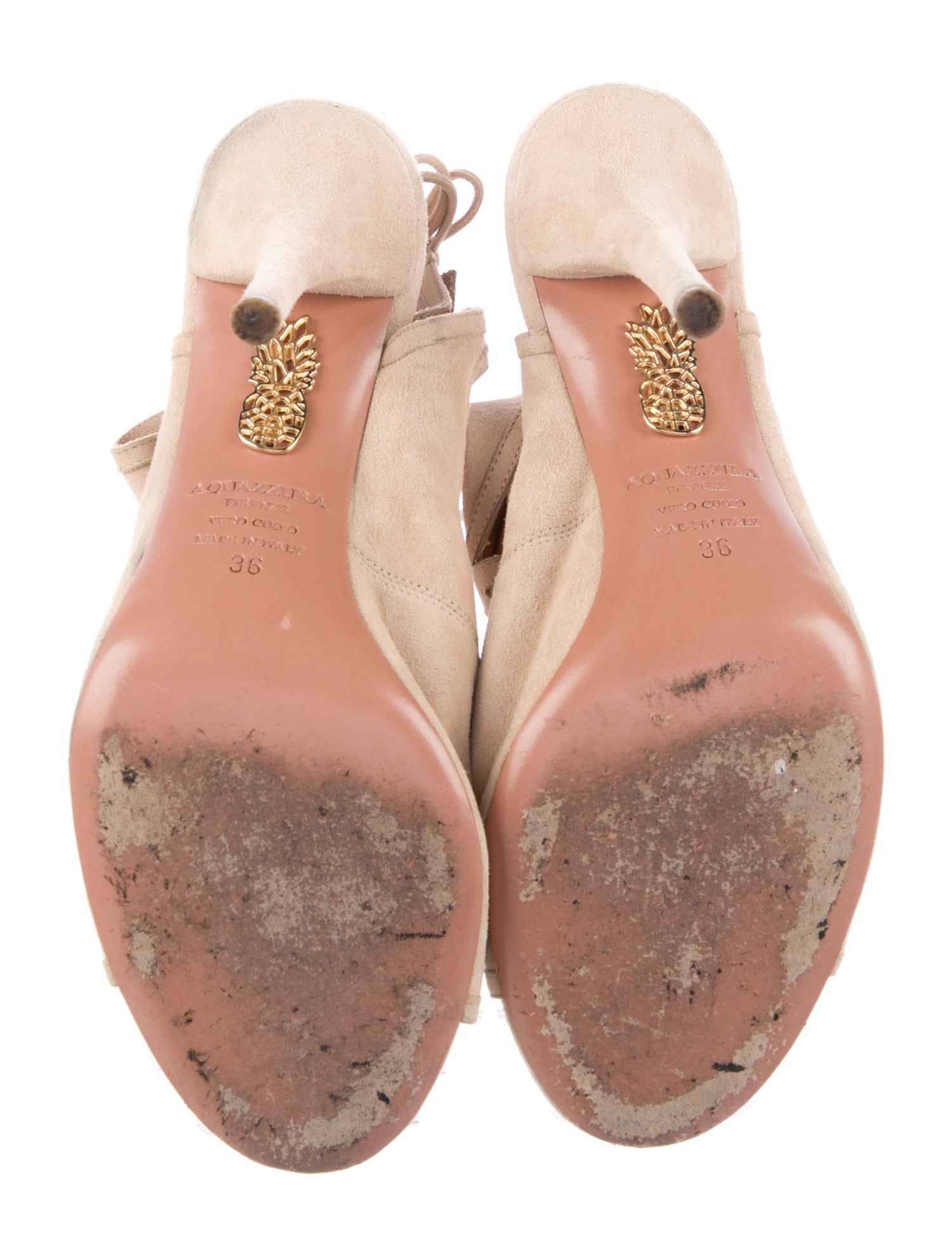 Aquazzura Suede Sandals