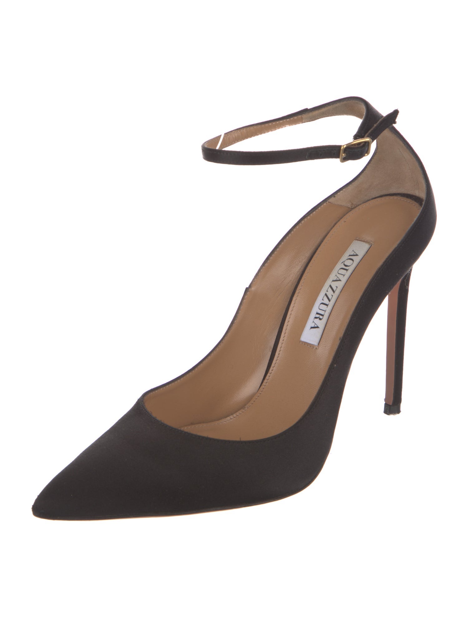 Aquazzura Satin Pumps