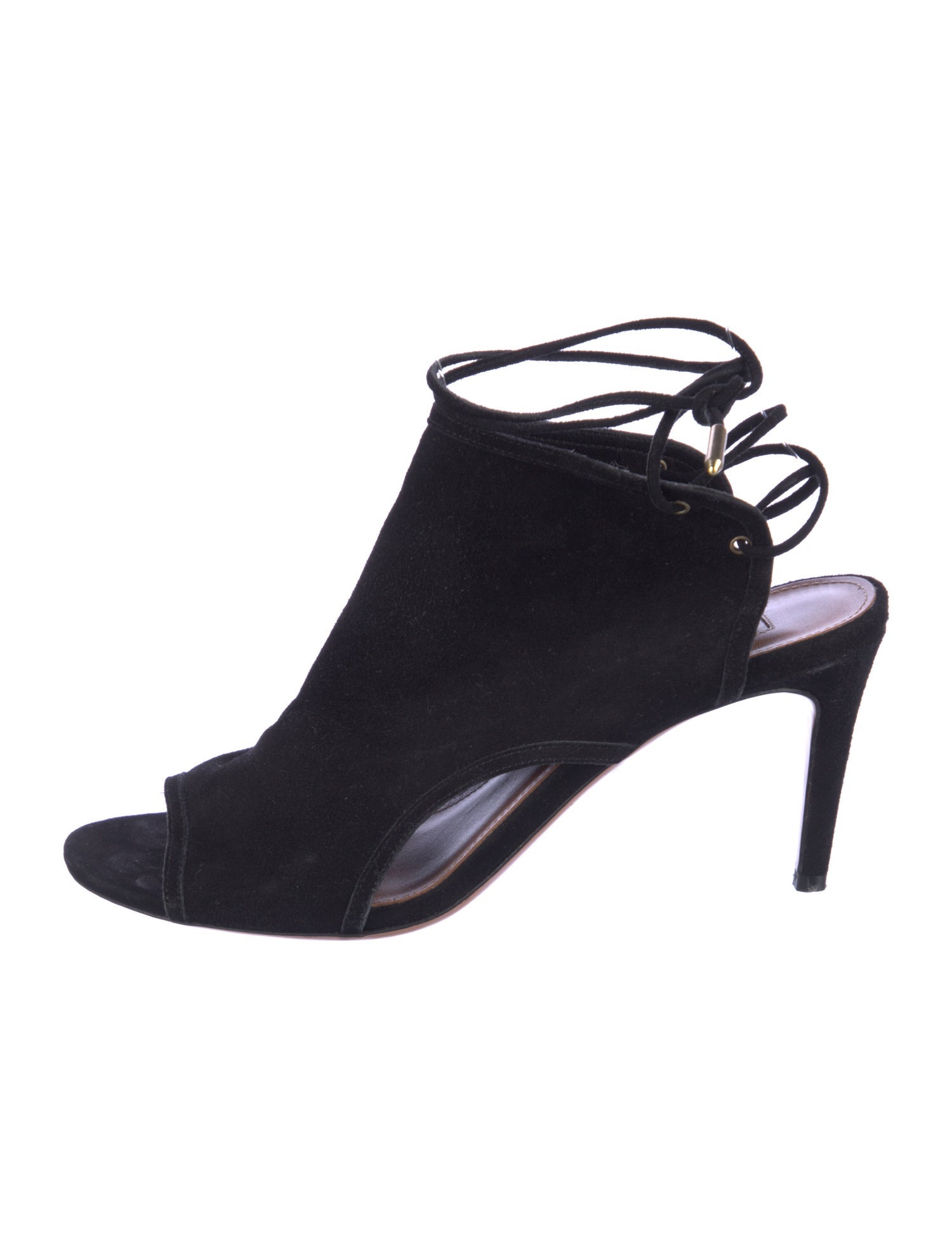 Aquazzura Suede Slingback Pumps