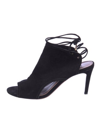 Aquazzura Suede Slingback Pumps