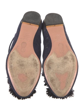 Aquazzura Suede Ballet Flats