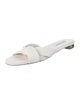 Aquazzura Leather Slides