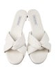 Aquazzura Leather Slides