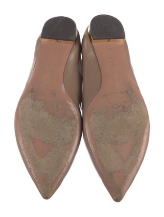 Aquazzura Leather Flats