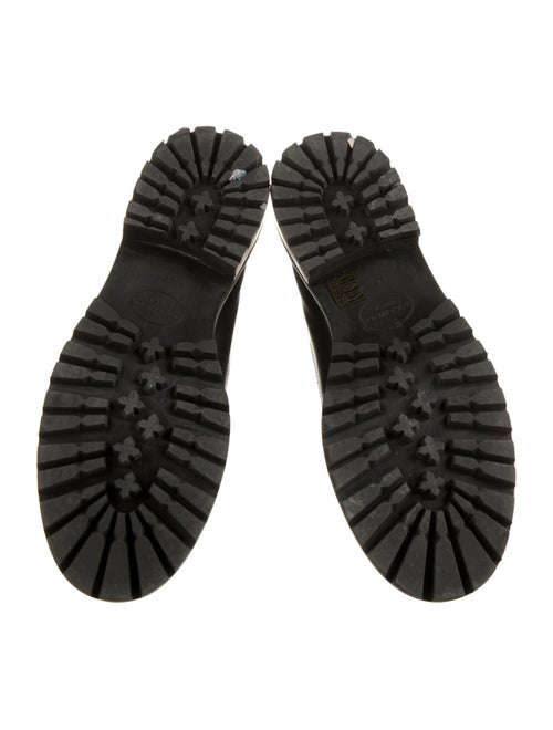 Aquazzura Leather Combat Boots